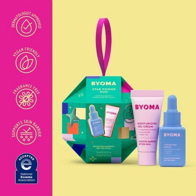 BYOMA Skincare Gift Set Star Power Duo 2pc - New