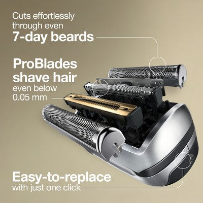 Braun Electric Shaver Replacement Head Silver - New