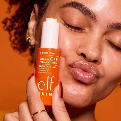 e.l.f. SKIN Bright Icon Vitamin C + E + Ferulic Face Serum 1 fl oz - Imperfect Box