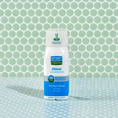SmartMouth Advanced Clinical Formula Fresh Mint Activated Mouthwash 16 fl oz - New