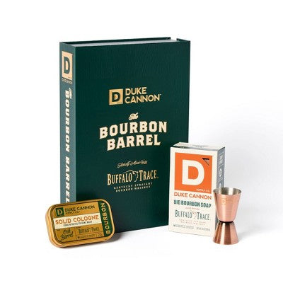 Duke Cannon Supply Co. Men's Buffalo Trace Bourbon Barrel Gift Set 3pc - Imperfect Box