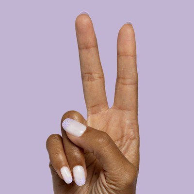 Olive & June Press-On Nails Floral Pack Floral Tip/Floral Doodle 64ct/2pk - New