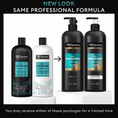 Tresemme Anti-Breakage Shampoo & Conditioner for Brittle or Weak Hair 56 fl oz/2pc - Imperfect Box