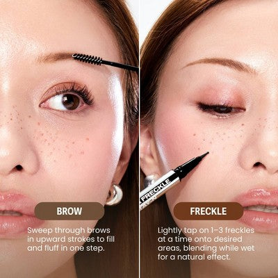 Sacheu Brow & Freckle STAY-N - Cafe Mocha 0.035 fl oz - Imperfect Box