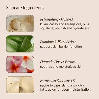 Saltair Nourishing Body Oil for Dewy and Glowing Skin Santal Bloom 4 fl oz - Small Amount Missing