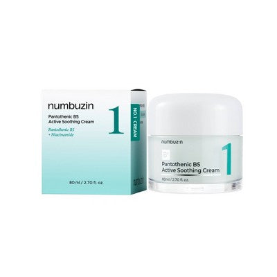 numbuzin No.1 Pantothenic B5 Active Soothing Face Cream 2.7 fl oz - New