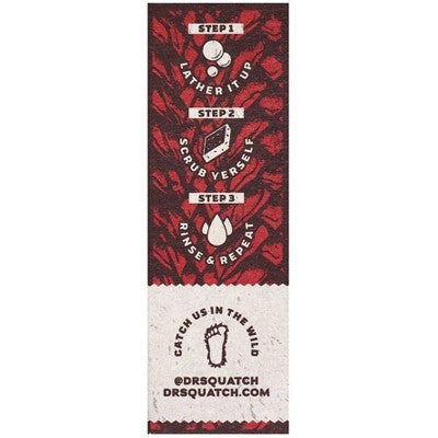 DR. SQUATCH Men's All Natural Bar Soap Dragon's Blaze 5oz - Imperfect Box