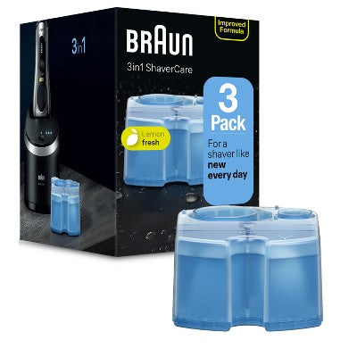 Braun Clean & Renew Refill Cartridges for Clean & Charge Systems CCR 3pk - Imperfect Box