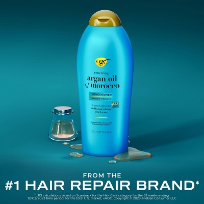 OGX Renewing + Argan Oil of Morocco Hydrating Hair Conditioner 25.4 fl oz - New