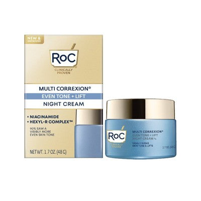 RoC Multi Correxion Even Tone Lift Night Cream 1.7oz - New