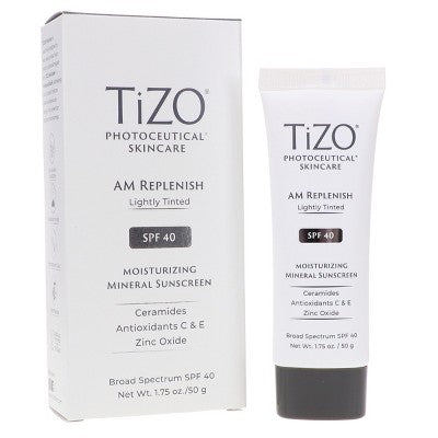 TIZO Photoceutical AM Replenish Lightly Tinted 1.75 oz - Imperfect Box