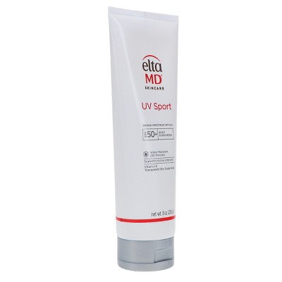 EltaMD UV Sport Broad Spectrum SPF 50+ Body Sunscreen 8 oz - Imperfect Box