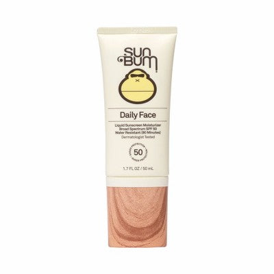Sun Bum Daily Face Liquid Lotion Sunscreen SPF 50 1.7 fl oz - Missing Box