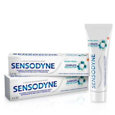 Sensodyne Complete Protection Extra Fresh 2pk Toothpaste - Imperfect Box