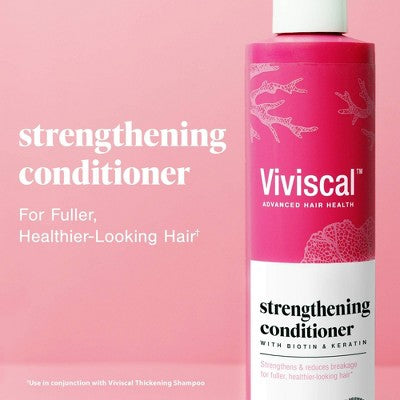 Viviscal Strengthening Conditioner with Biotin and Keratin 8.45 fl oz - New