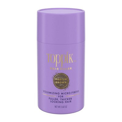 Toppik Hair Filler Volumizing Micro-Fibers - Medium Brown 0.42oz - Imperfect Container