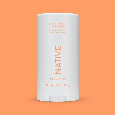 Native Solid Deodorant Sweet Peach & Nectar 2.65oz - Imperfect Container