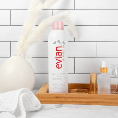 Evian Brumisateur Moisturizing Facial Spray 10.1 fl oz - Imperfect Container