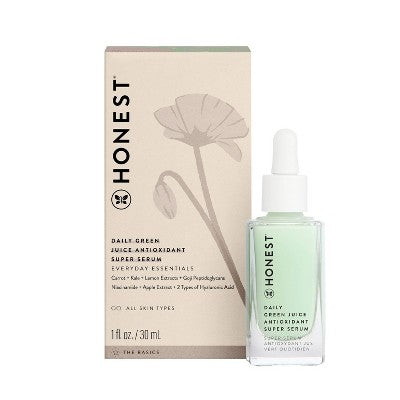 Honest Beauty Daily Green Juice Antioxidant Super Serum 1 fl oz - New