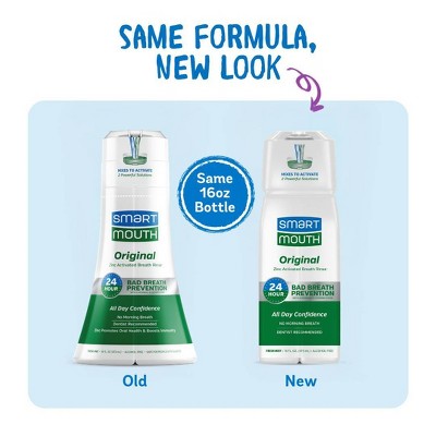 SmartMouth Original Mouth Wash 16 fl oz - New