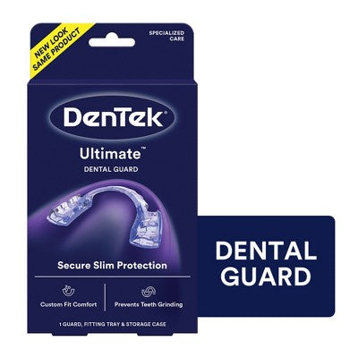 DenTek Ultimate Dental Guard For Nighttime Teeth Grinding with SmartFit Tray - Imperfect Box