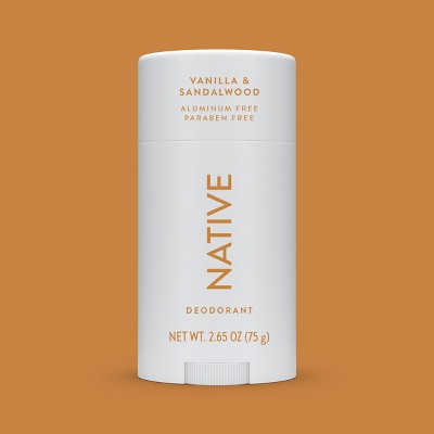 Native Solid Deodorant for Men & Women Vanilla & Sandalwood 2.65oz - Imperfect Container