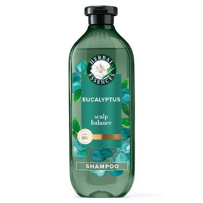 Herbal Essences Eucalyptus Sulfate Free Shampoo, For Dry Scalp 13.5 fl oz - Imperfect Container