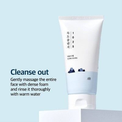 Round Lab 1025 Dokdo Cleanser Korean Skincare for Gentle Cleansing 150ml - Missing Box