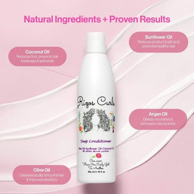 Rizos Curls Deep Conditioner 10 fl oz - Imperfect Container