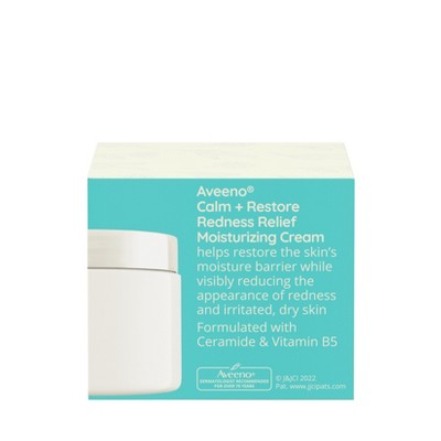 Aveeno Calm + Restore Redness Relief Moisturizing Cream 1.7 oz - Imperfect Box