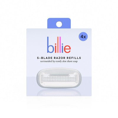 Billie Women's 5-Blade Razor Refill 4ct - Imperfect Box