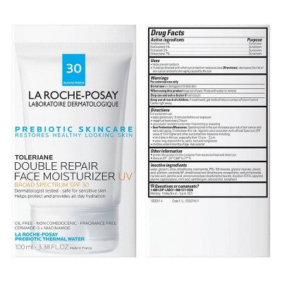 La Roche Posay Toleriane Face Moisturizer Sunscreen SPF 30 3.38 fl oz - Imperfect Box