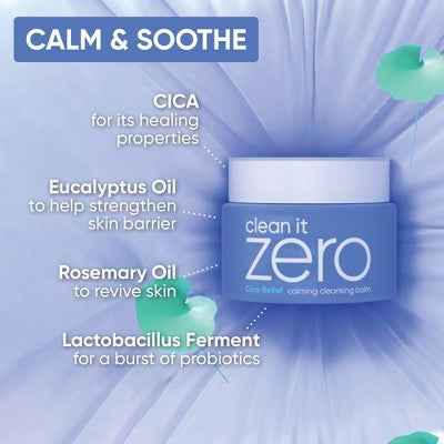 Banila Co Clean It Zero Calming Cleansing Balm with Cica Relief 3.4oz - Missing Box