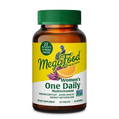 MegaFood One Daily Women's Multivitamin With Iron 30ct - New