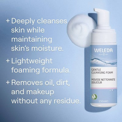 Weleda Gentle Cleansing Foam Lemon, Orange & Lavender 5.0 fl oz - New
