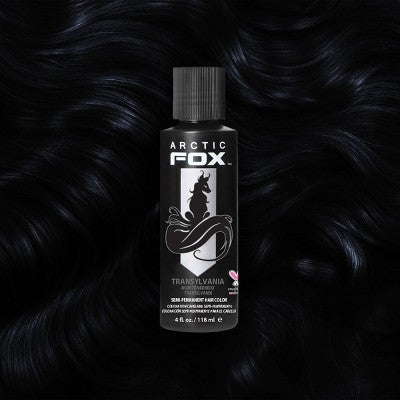 Arctic Fox Semi-Permanent Hair Color Dye Black 4 fl oz - New