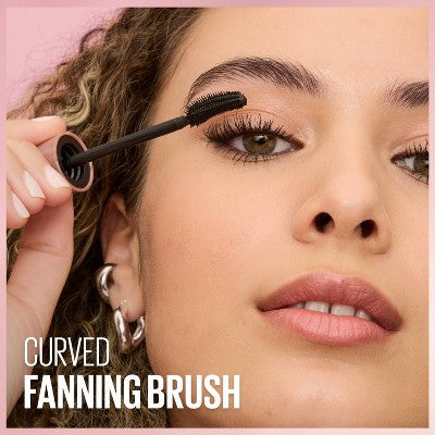 Maybelline Lash Sensational Lengthening Mascara Washable Midnight Black 0.32 fl oz - New