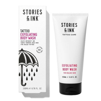 Stories & Ink Enhancing Exfoliating Body Wash 6.76 fl oz - New