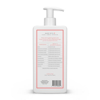 Native Berries; Vanilla Cream Volumizing Shampoo 16.5 fl oz - Imperfect Container