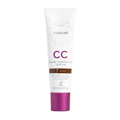 Lumene CC Color Correcting Cream 7 Deep 1 fl oz - New - Osadia Concept Store