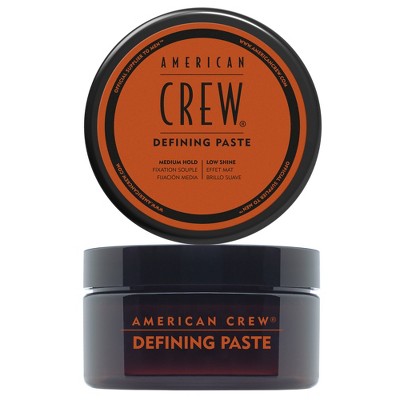 American Crew Men's Medium Hold and Low Shine Hair Defining Hair Gel Paste 3oz - Imperfect Container