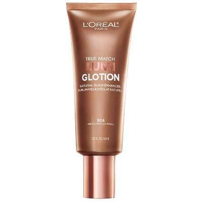 L'Oreal Paris True Match Lumi Glotion Natural Glow Enhancer 904 Deep Glow 1.35 fl oz. - New