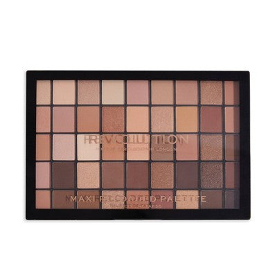Makeup Revolution Maxi Reloaded  Eyeshadow Palette Ultimate Nudes 0.27oz - Imperfect Container