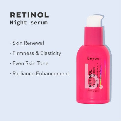 Beyou. Retinol Anti Aging Face Serum, Youth Recover + Blemish Defense, Sensitive Skin Friendly 0.6 fl oz - New