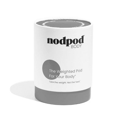 nodpod Weighted Pod For Your Body Microplush Compact Weighted Blanket Elephant Gray - New