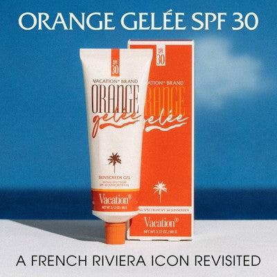 Vacation Orange Gelee Sunscreen Gel SPF 30 3.12oz - Missing Box
