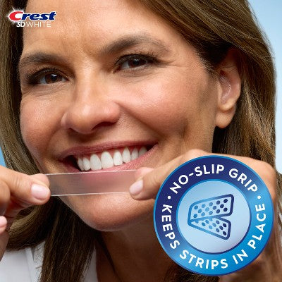 Crest 3DWhitestrips Noticeably White At-home Teeth Whitening Kit 10 Treatments - Missing Box