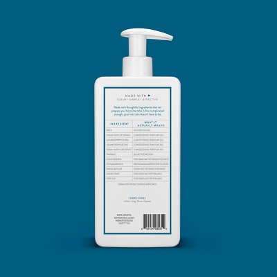 Native Sea Salt & Cedar  2-in-1 Shampoo & Conditioner  16.5 fl oz - New