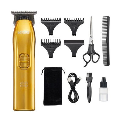 KISS Products Cordless T-Blade Beard & Hair Trimmer - New