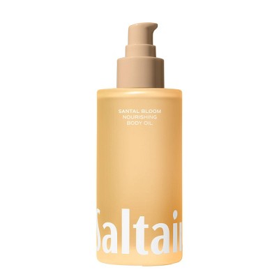 Saltair Nourishing Body Oil for Dewy and Glowing Skin Santal Bloom 4 fl oz - Small Amount Missing